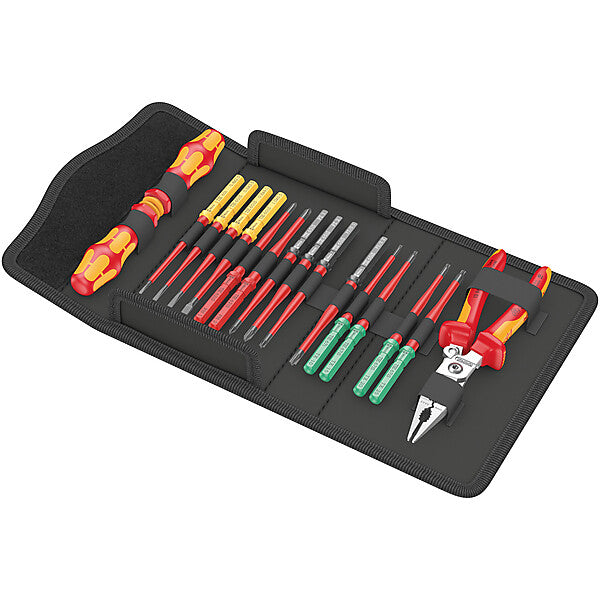 Wera Kraftform Kompakt VDE slim Tool Finder, 17-tlg 05006612001